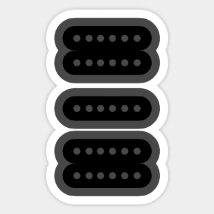 SUPER Strat Pickups Sticker